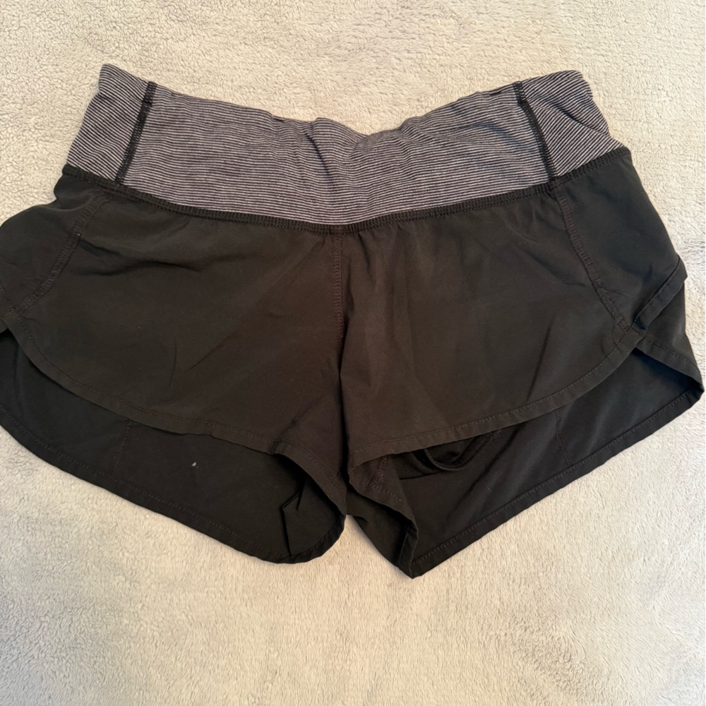 lululemon athletica Black Athletic Shorts